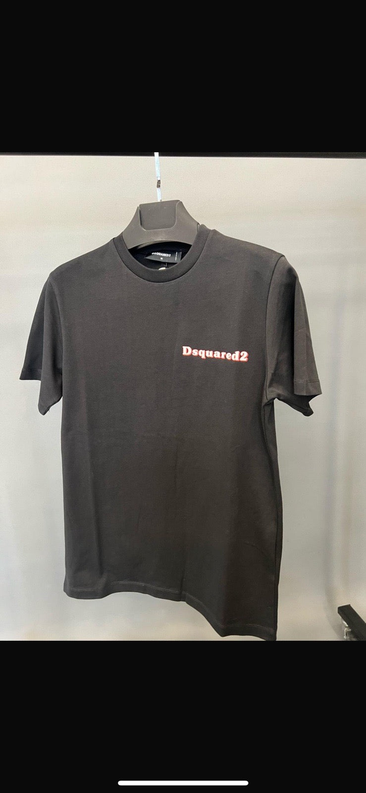 T-shirt dsq2 μαυρο