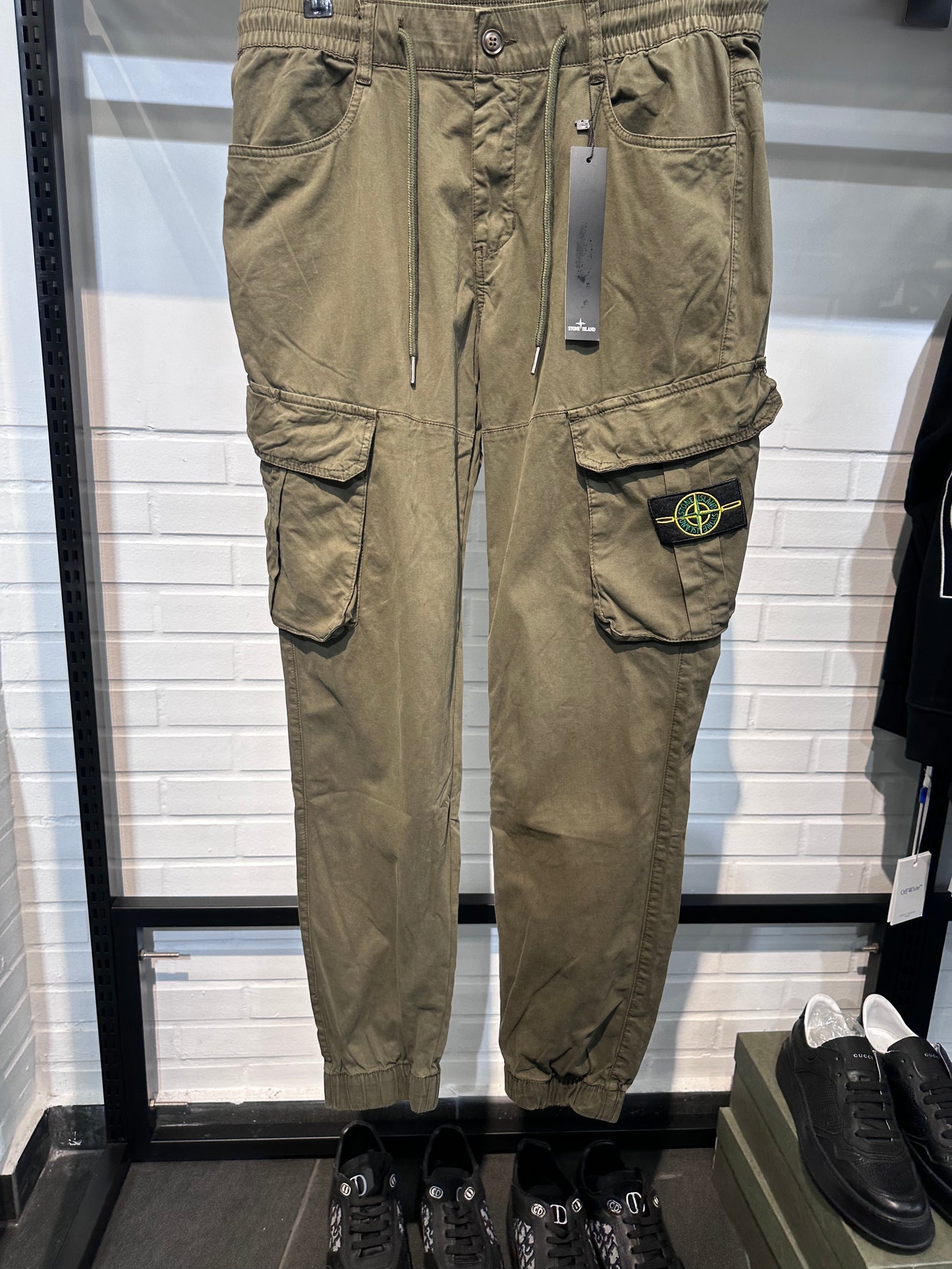 Παντελόνι Stone island cargo Χακί