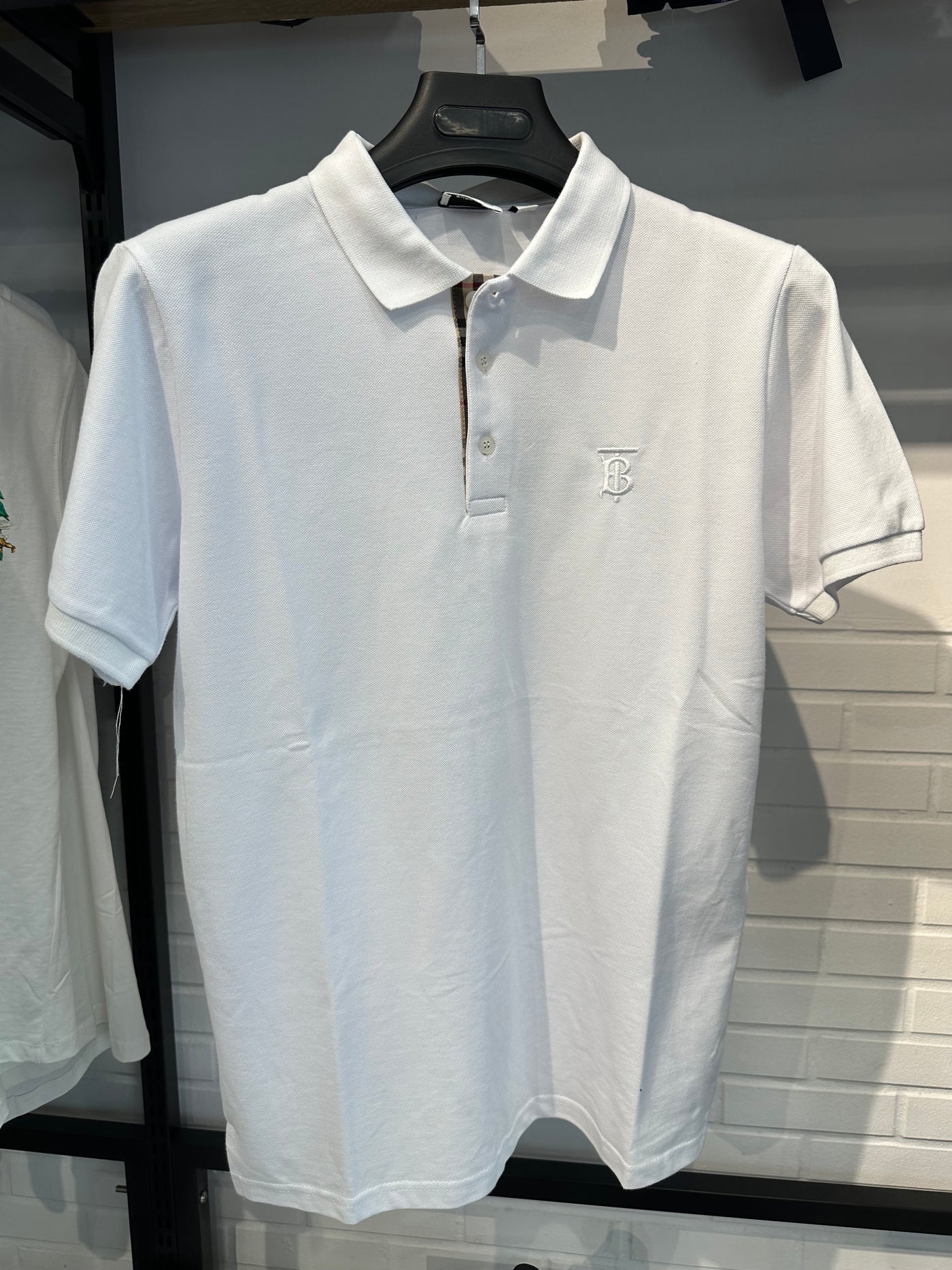 Polo Burberry White