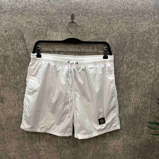 Μαγιό hugo boss λευκό