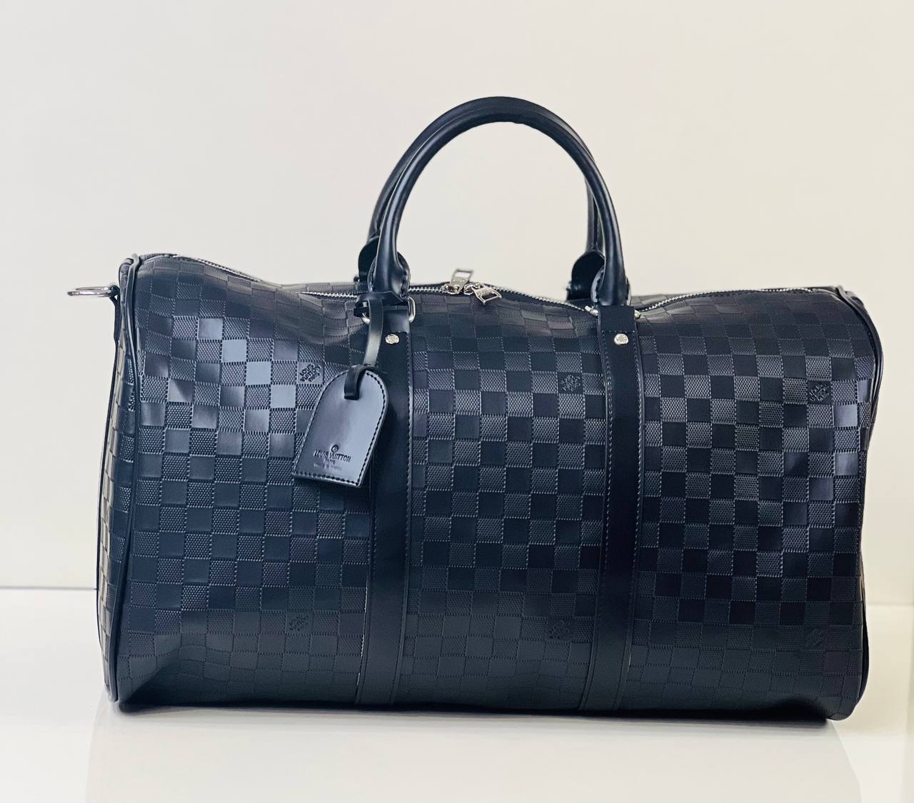 LV black damier travel bag