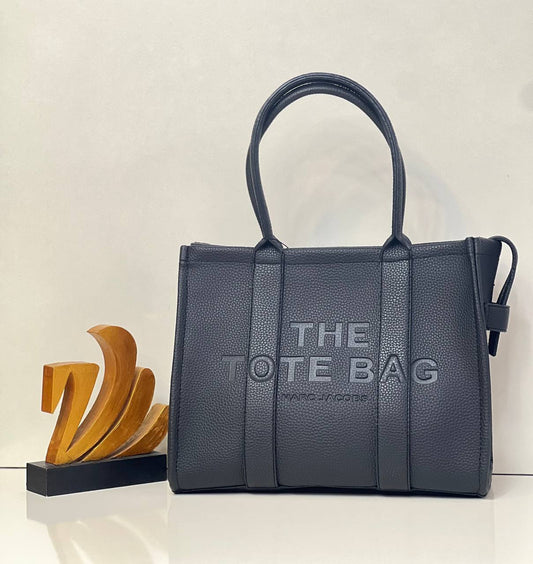 The tote bag marc jacobs total black