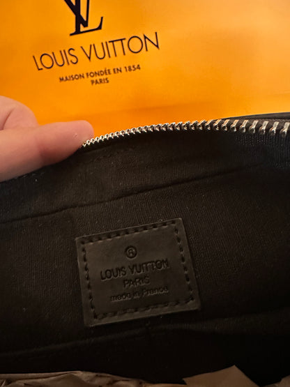 Τσαντάκι lv damier multi total black