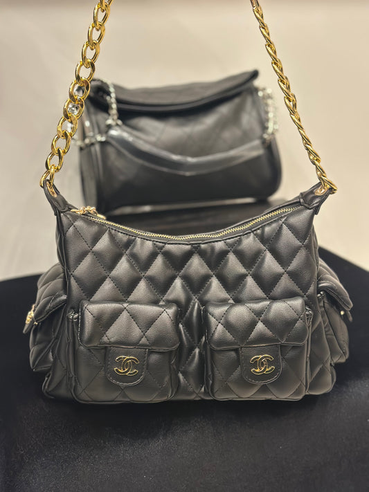 Chanel vintage multi pocket