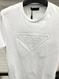 T-shirt Prada White Logo