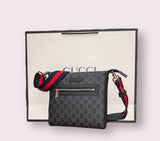 Gucci Messenger Bag Graphite Grey