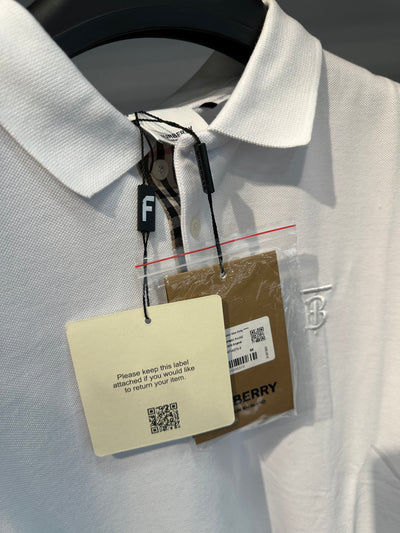 Polo Burberry White