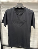 T-shirt Prada black logo