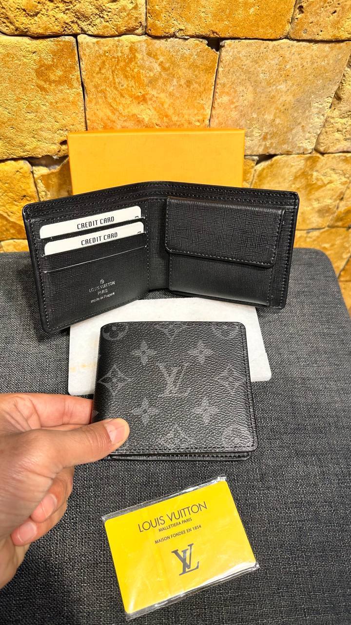 Lv graphite monogram classic wallet