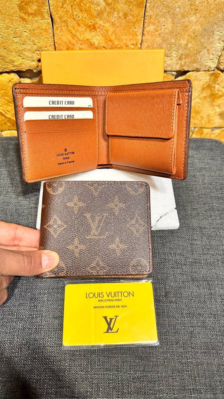 Lv brown monogram classic wallet