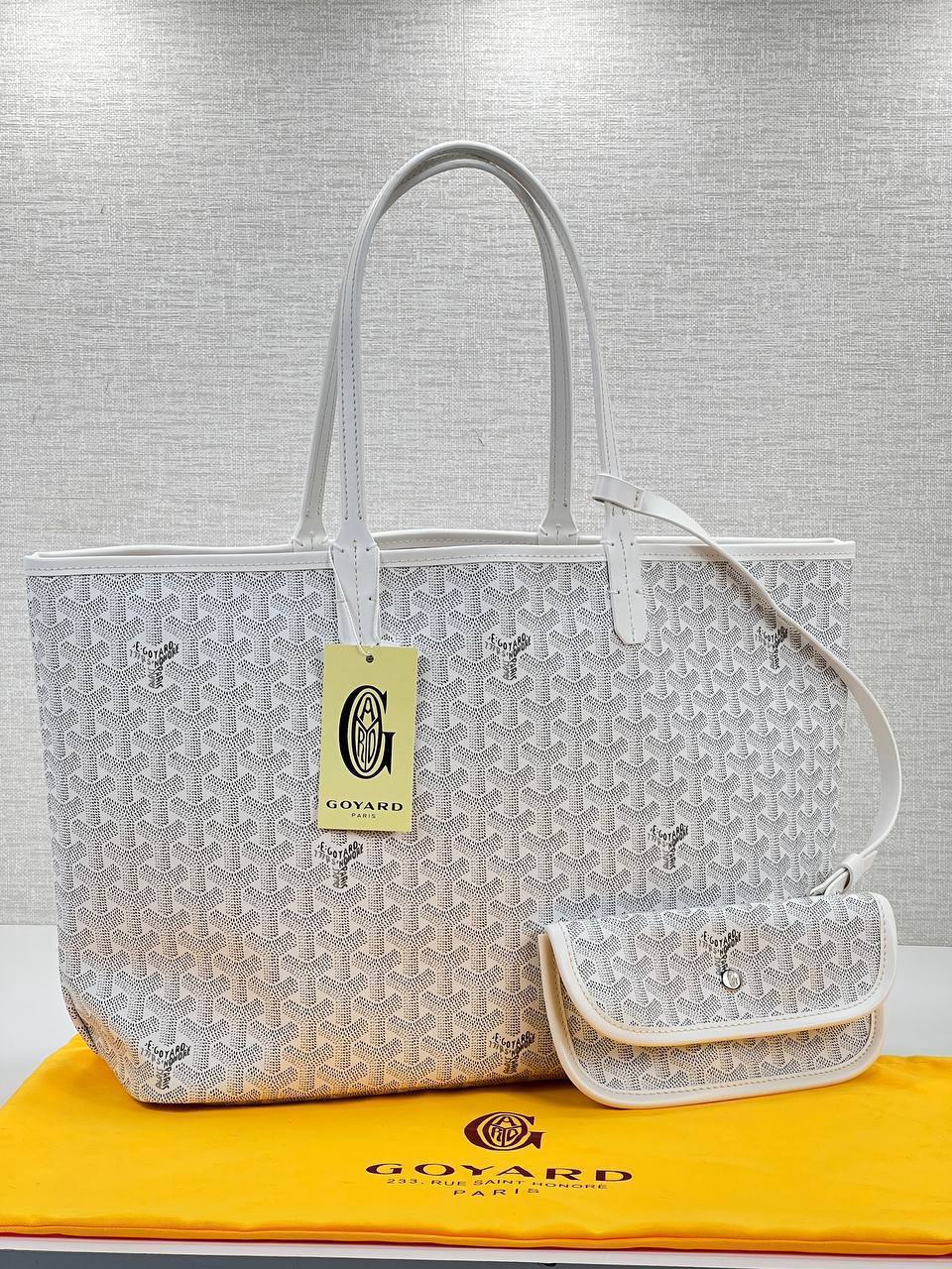 Goyard white shoping