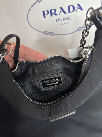 Prada shoulder bag black