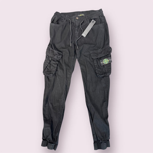 Παντελόνι stone island cargo μάυρο