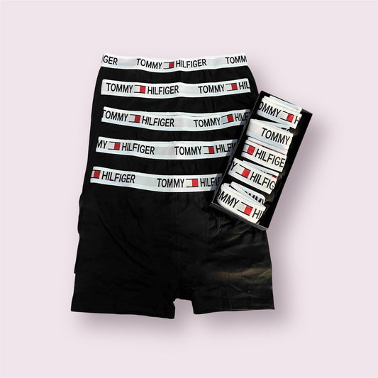 Μποξεράκια tommy Hilfiger Πακέτο 10 τεμαχίων Μαύρα