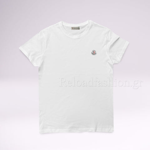 ΜΑΚΟ T-SHIRT MONCLER ΛΕΥΚΟ